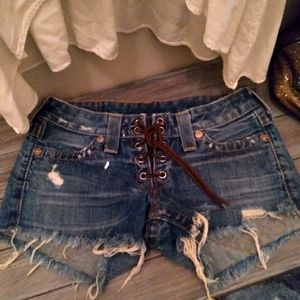 True Religion hippie shorts